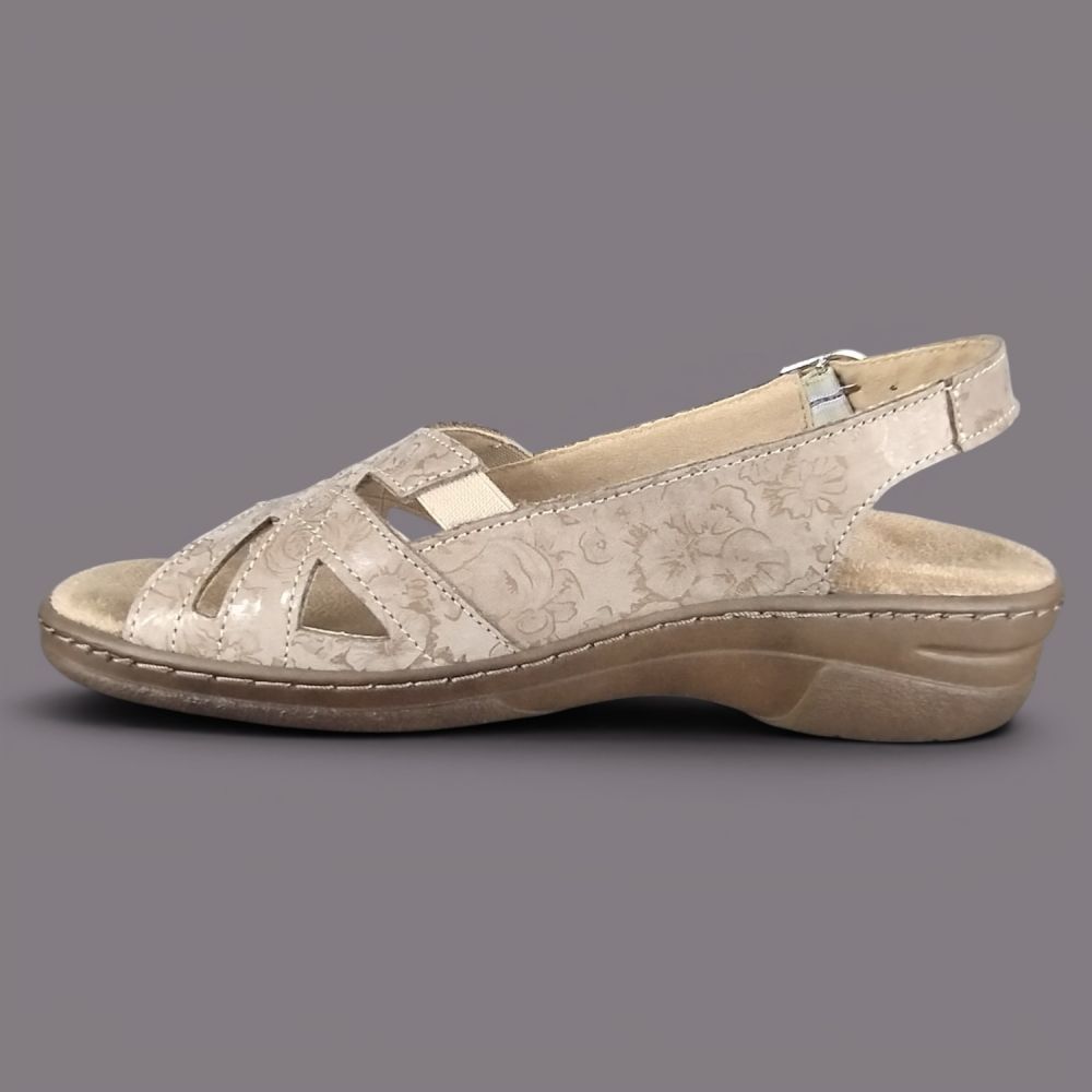 43158026d4b6284939d1da17087b12b3 Sandały damskie Helios 186 cappuccino - obrazek 3