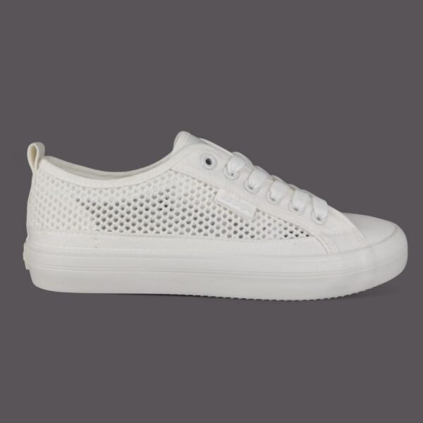 Trampki damskie Lee Cooper LCW-26-02-4066L Białe – Siatka Mesh, Kauczuk