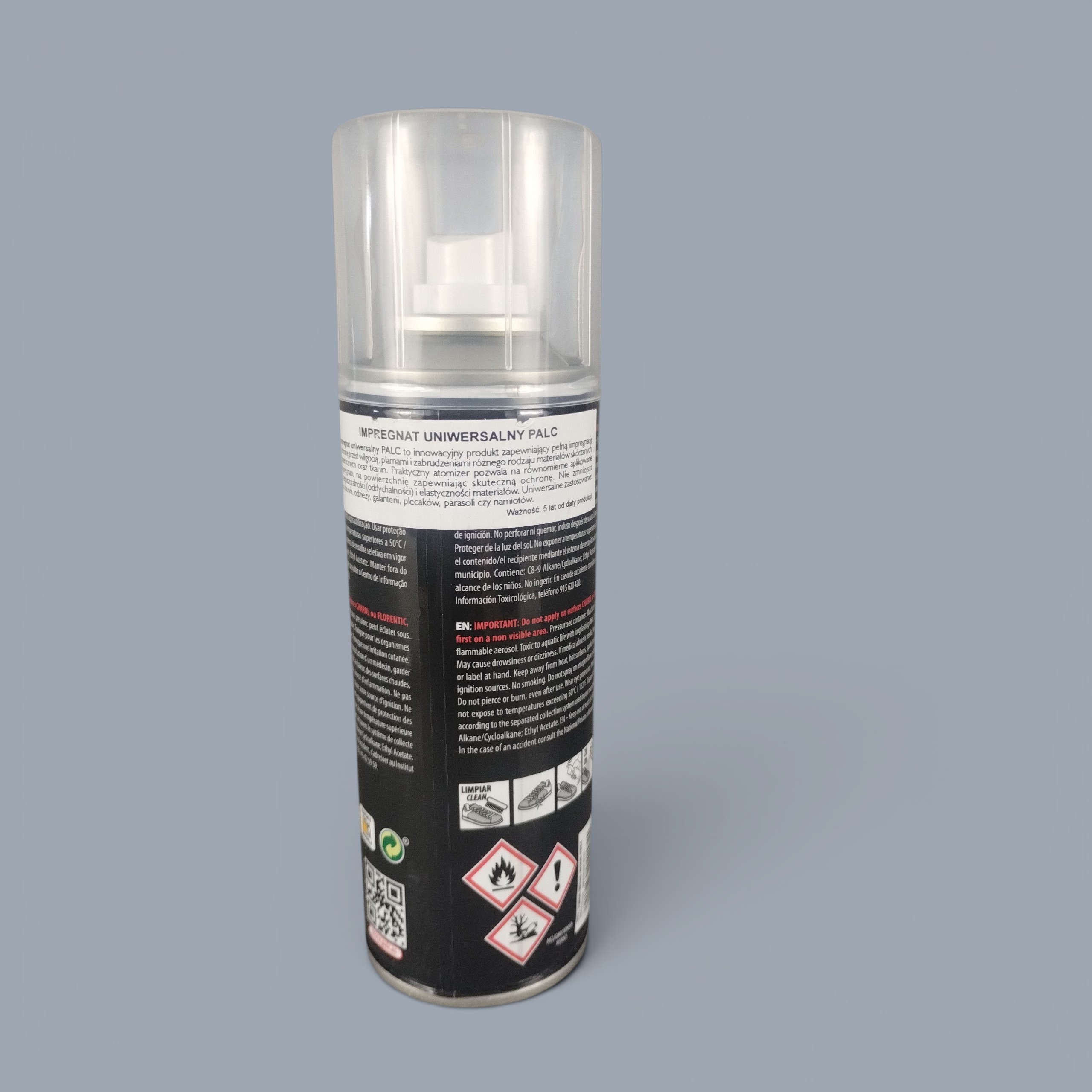 impregnat uniwersalny palc 200 ml Impregnat do wszystkich materiałów – skóra, tkanina, welur, syntetyka