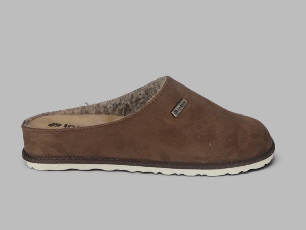 Widok z boku | Pantofle damskie Inblu CS000034 z materiału imitującego nubuk